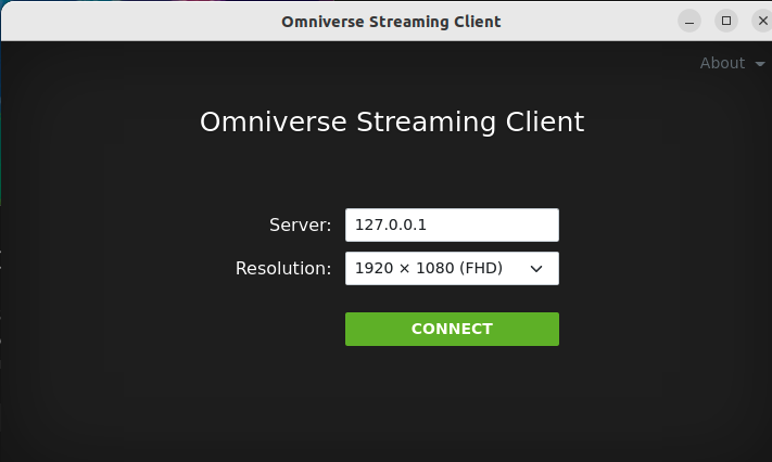 Omniverse Stream Client